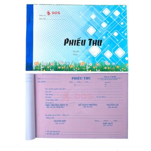 Phiếu Thu A5 2 Liên