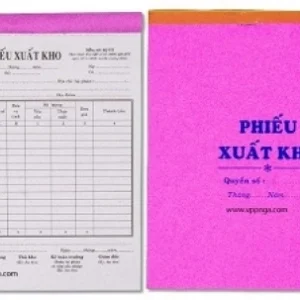 Phiếu Xuất Kho A4 1 Liên