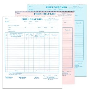 Phiếu Xuất Kho A4 3 Liên