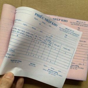 Phiếu Xuất Kho A5 2 Liên