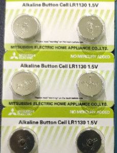 Pin LR1130 Mitsubishi ( vỉ 2 viên)