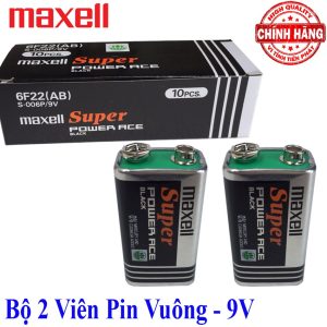 Pin Maxcell 9v