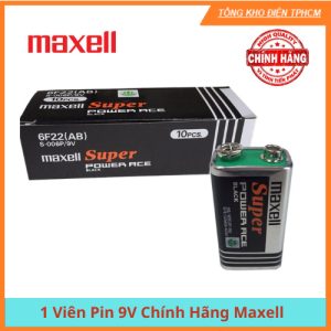 Pin Maxcell 9v