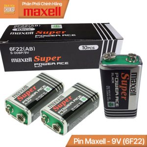 Pin Maxcell 9v