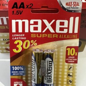 Pin Maxcell - Pin tiểu AA Vỉ 2 VIÊN
