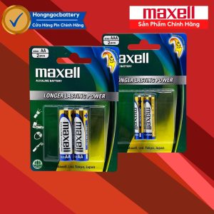 Pin Maxcell - Pin tiểu AA Vỉ 2 VIÊN