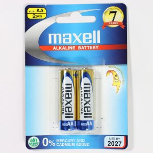 Pin Maxcell - Pin tiểu AA Vỉ 2 VIÊN