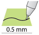 Ruột bút ký PENTEL BL55 - Ảnh 3