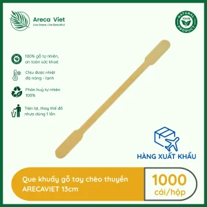Que khuấy gỗ 13.5cm dùng 1 lần (300g/túi)