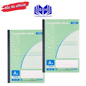 Sổ A4 Thừa Đầu 120 trang