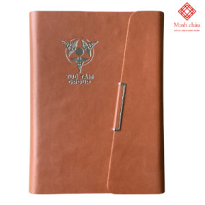 Sổ bìa da CK8 Minh Châu 081 (120 trang)