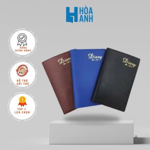 Sổ bìa da mềm A6 Minh Châu 041