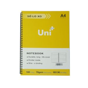 Sổ lò xo A4 100 trang