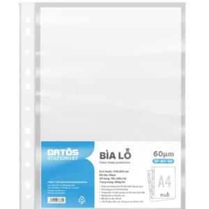 Sơ mi lỗ Batos SP-B11-60 (100c/tập)
