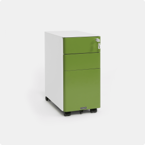 Tủ tài liệu thép di động HyperWork Ivy Slim HPW-MC02-GRE Xanh lá