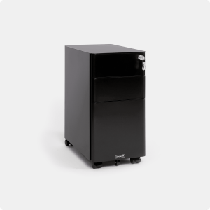 Alternative view of Tủ tài liệu thép di động HyperWork Ivy Slim HPW-MC02-BG Be