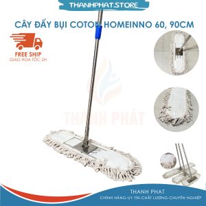 Tấm lau bụi cotton 90cm siêu sạch Homeinno