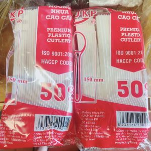 Thìa nhựa dùng 1 lần (50c/túi)