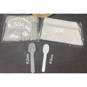 Thìa nhựa dùng 1 lần (50c/túi)