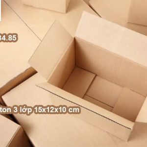 Thùng carton 3 lớp 15*12*10