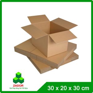Thùng carton 3 lớp 30*30*20
