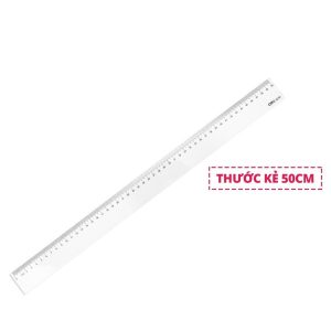Thước dẹt Mica 50cm