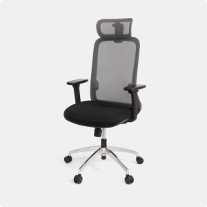 Ghế công thái học HyperWork Cloud Chair HPW-OC03-SLV Xám Bạc