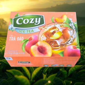 Trà cozy ice tea 270g Đào (18 gói x 15g)
