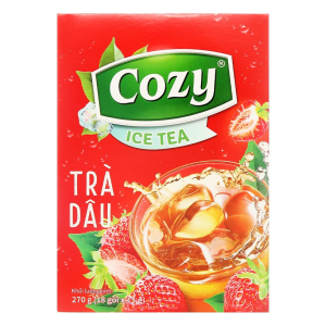 Trà cozy ice tea 270g Đào (18 gói x 15g)