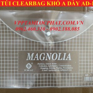 Túi 1 khuy dày khổ A Mylac (10C/Tập)