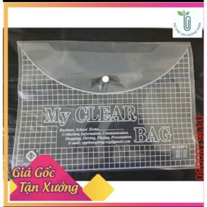 Túi 1 khuy dày khổ F Mylac (10C/Tập)
