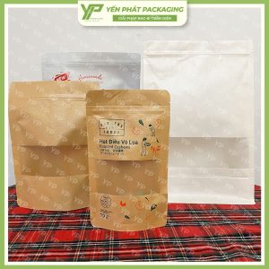 Túi giấy đựng thực phẩm 12x15cm (100C/lốc)