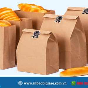 Túi giấy đựng thực phẩm 12x15cm (100C/lốc)