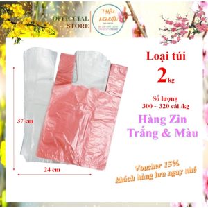 Túi nilon trắng 2kg
