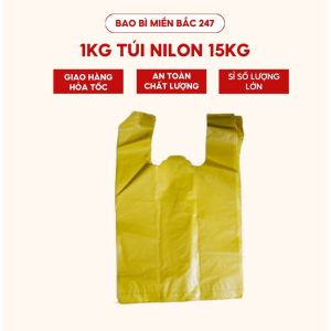 Túi nilon vàng 15kg