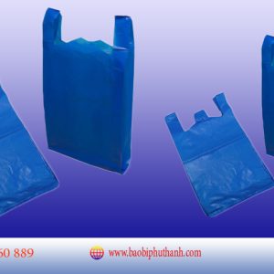 Túi nilon xanh dương 15kg