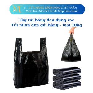 Túi rác đen 10kg loại dày