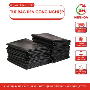 Túi rác đen 25kg