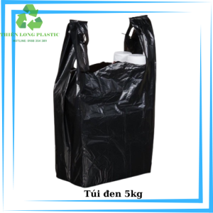 Túi rác đen 25kg loại dày
