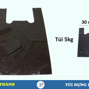 Túi rác đen 5kg loại dày