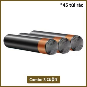 Túi rác đen tự phân hủy cuộn 44x56 (3 cuộn/ túi )