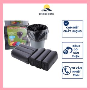 Túi rác đen tự phân hủy cuộn 44x56 (3 cuộn/ túi )