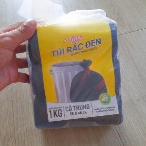Túi rác đen tự phân hủy cuộn 64x78 (3 cuộn / túi)