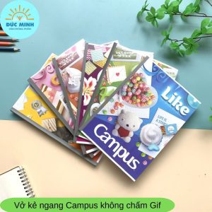 Vở kẻ ngang Campus Gift 200tr