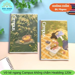 Vở kẻ ngang Campus Healing 120tr