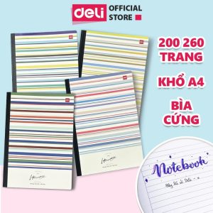Vở kẻ ngang Deli 200 trang