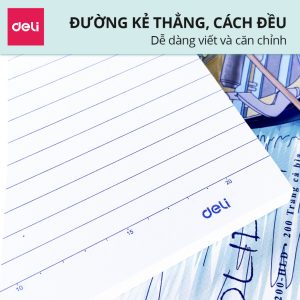Vở kẻ ngang Deli 72 trang